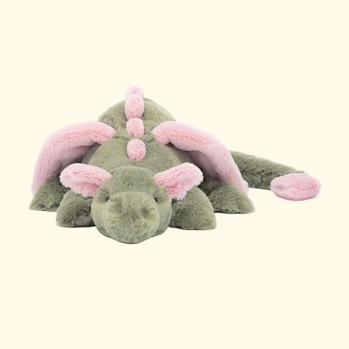 Soft Dragon Plush Toy With Wings