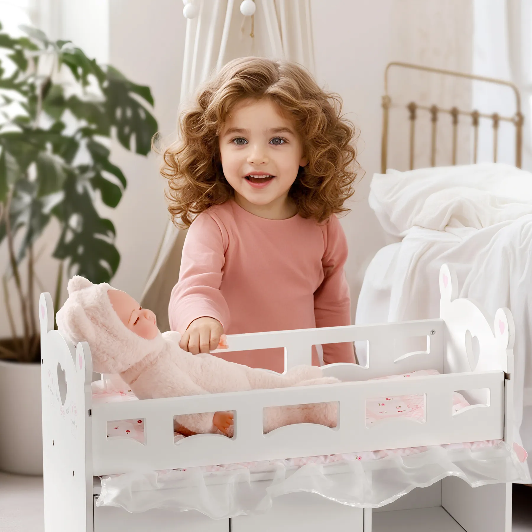 Baby Doll Crib Rabbit