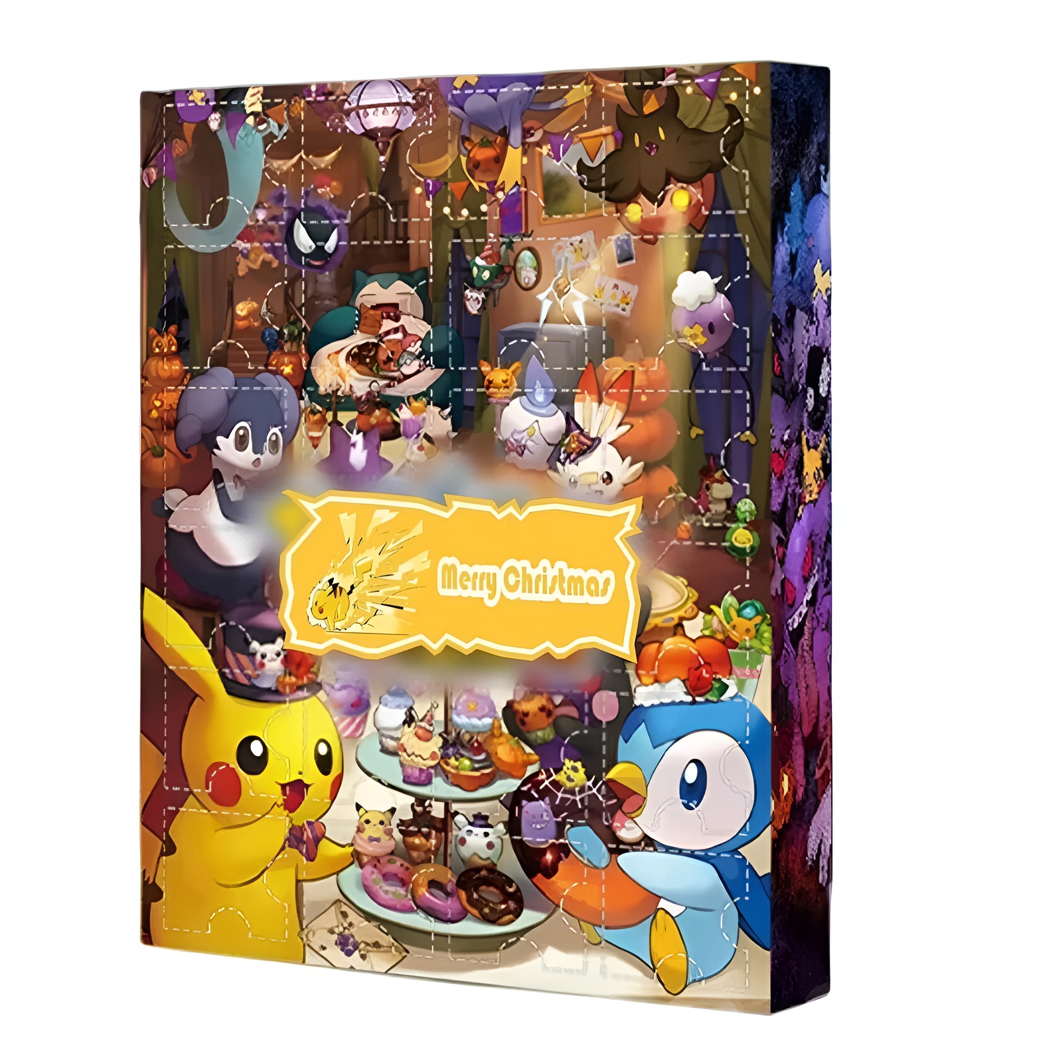 Christmas Advent Calendar With 24 Day Countdown And Anime Figures For Kids