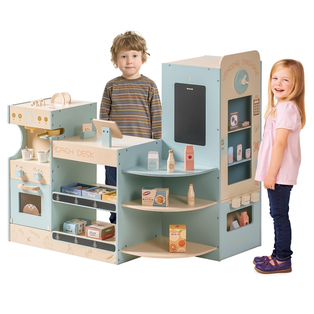 Corner Coffee Shop Play Set