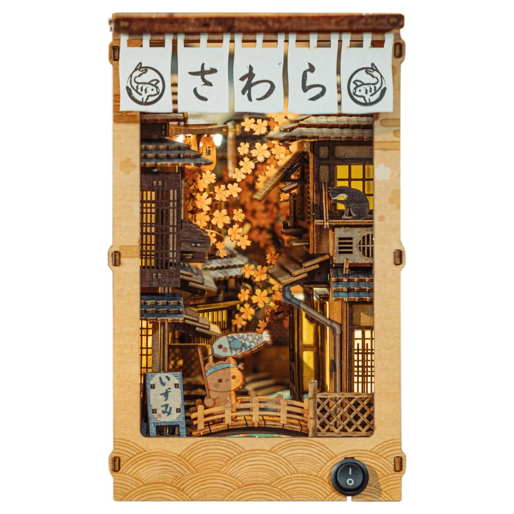 DIY Sawara Town Book Nook Kit For Crafting