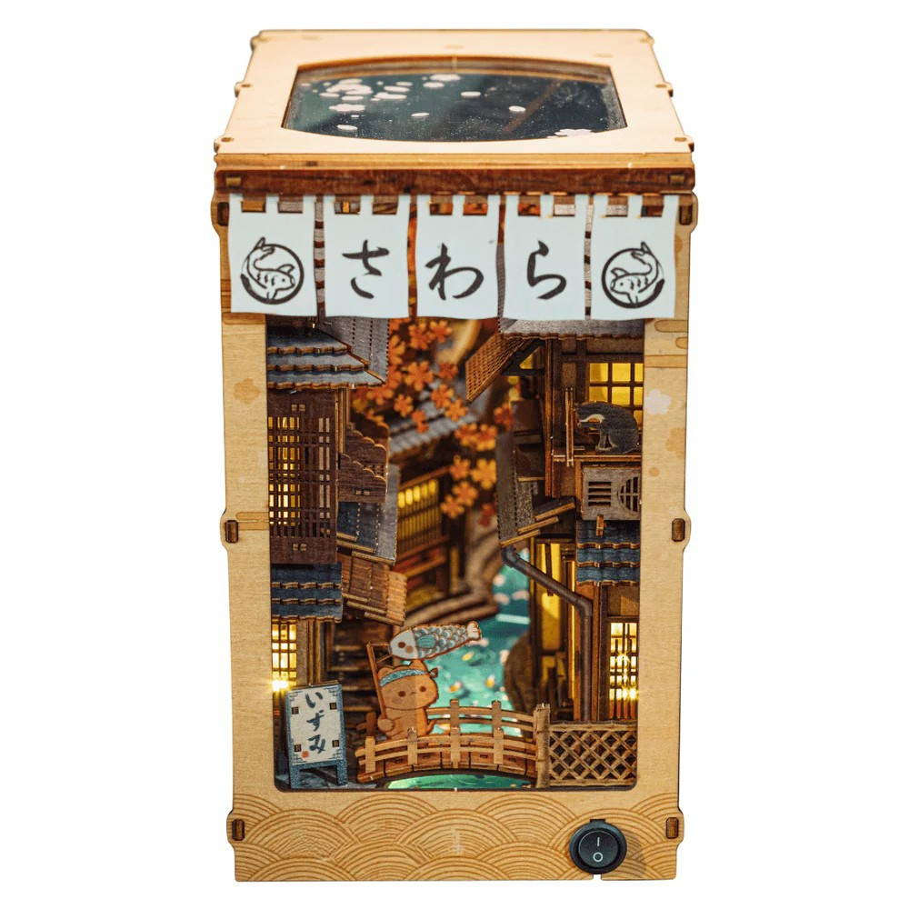 DIY Sawara Town Book Nook Kit For Crafting