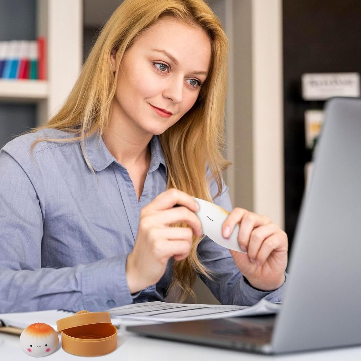 Dumpling Squishy Sensory Fidget Toy