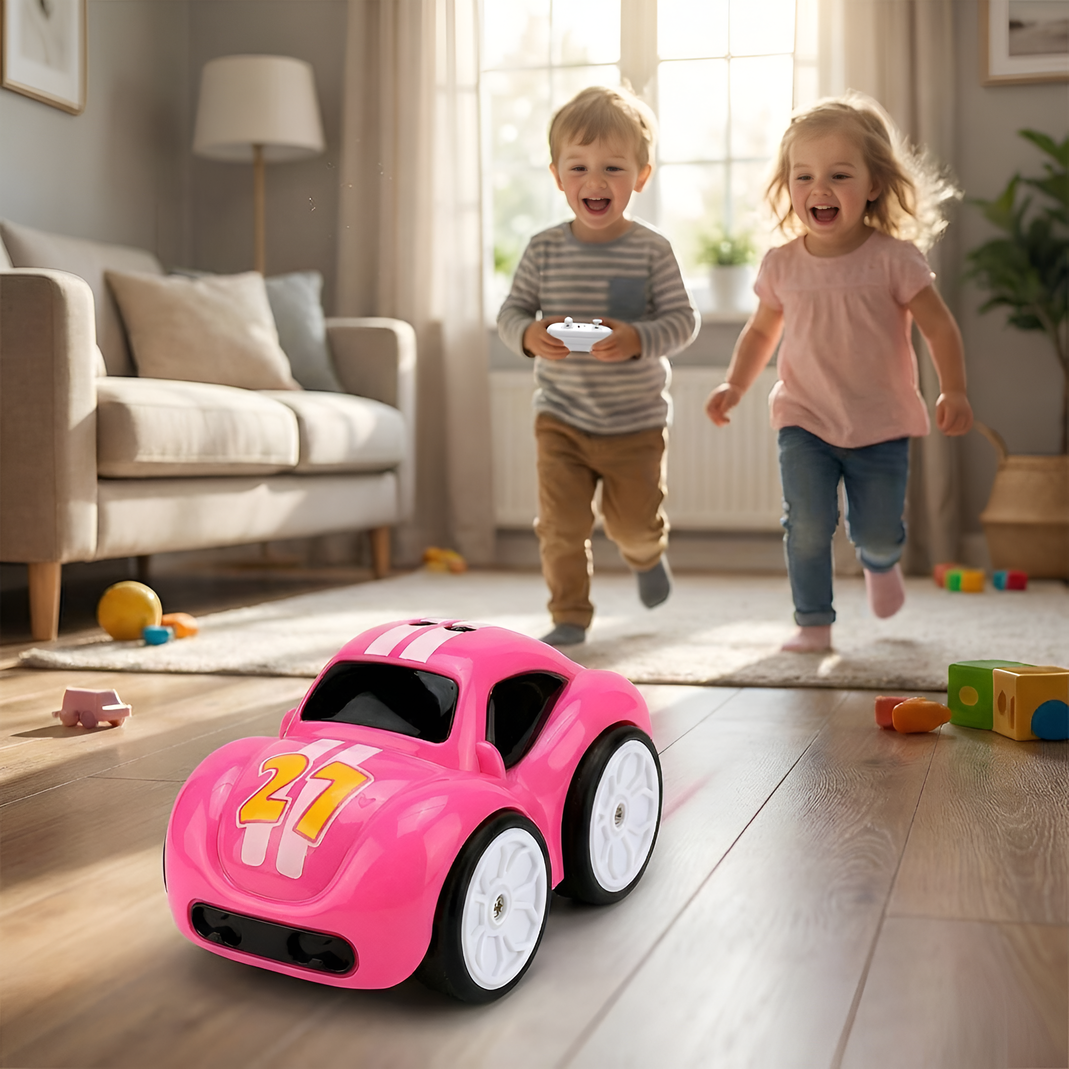 Gesture Sensing Remote Control Cartoon Car For Kids