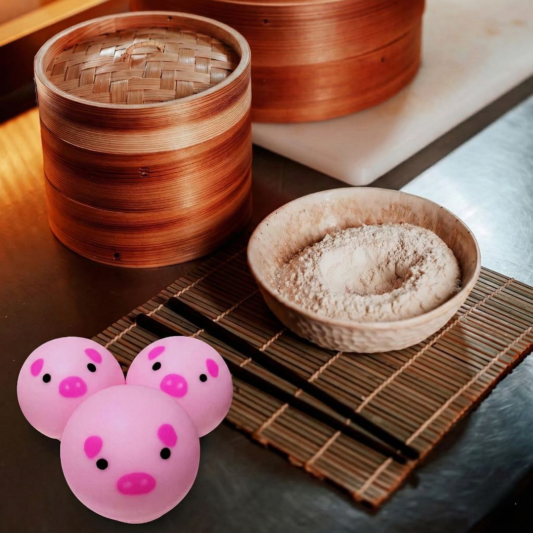 Mini Panda Dumpling Fidget Toy