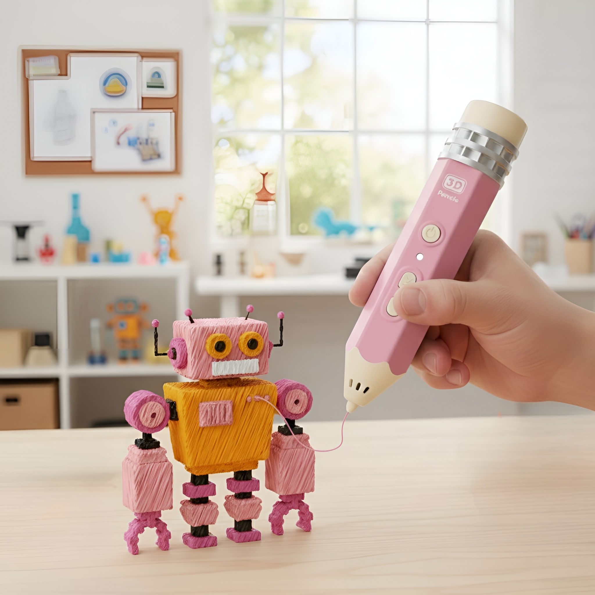 Low Temperature 3D Drawing Pen Set For Kids Creative Projects