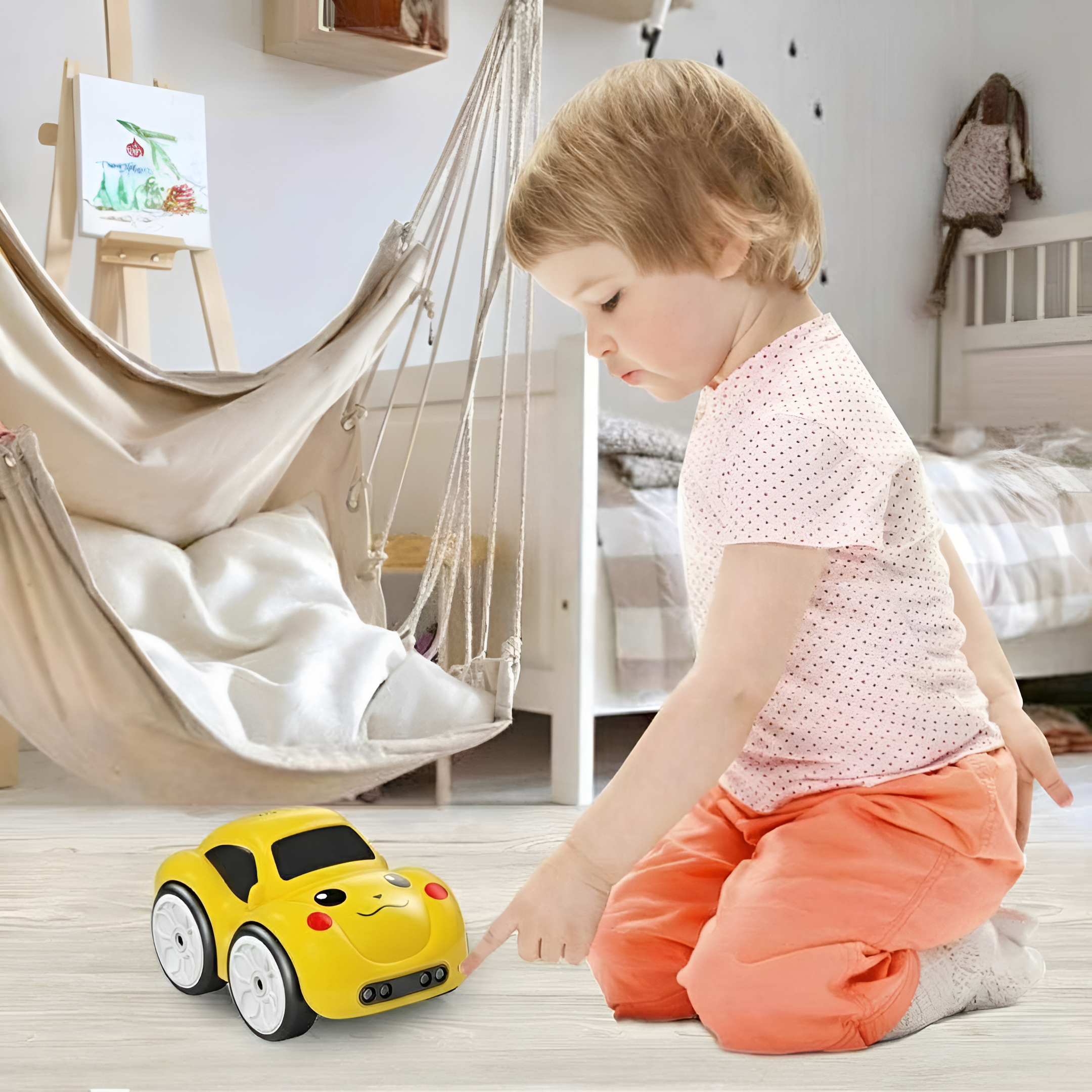 Gesture Sensing Remote Control Cartoon Car For Kids