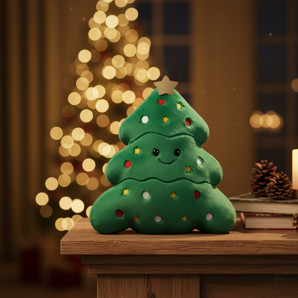 Gingerbread Plush Doll For Christmas Tree Wreaths And Celebration Decor