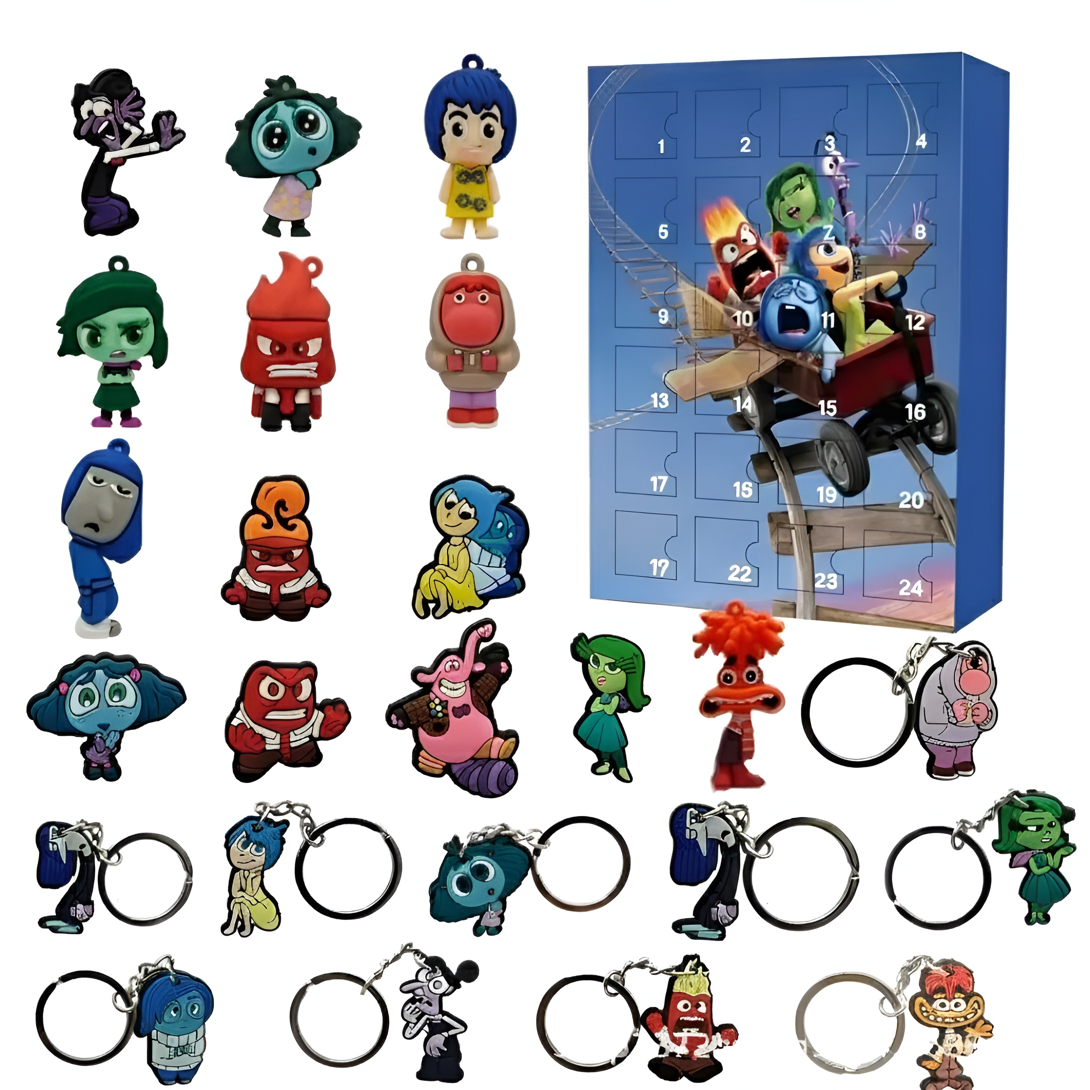 Inside Out 2 Christmas Puzzle Advent Calendar For Kids