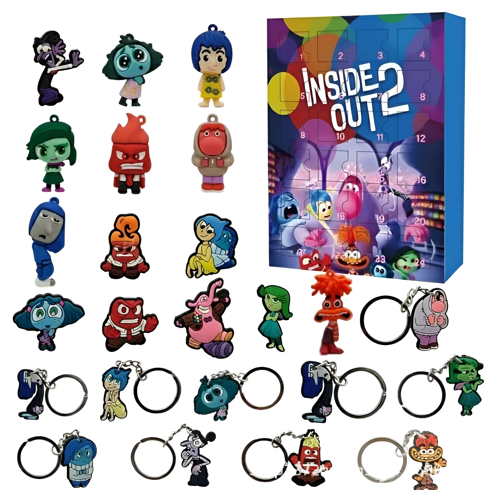 Inside Out 2 Christmas Puzzle Advent Calendar For Kids