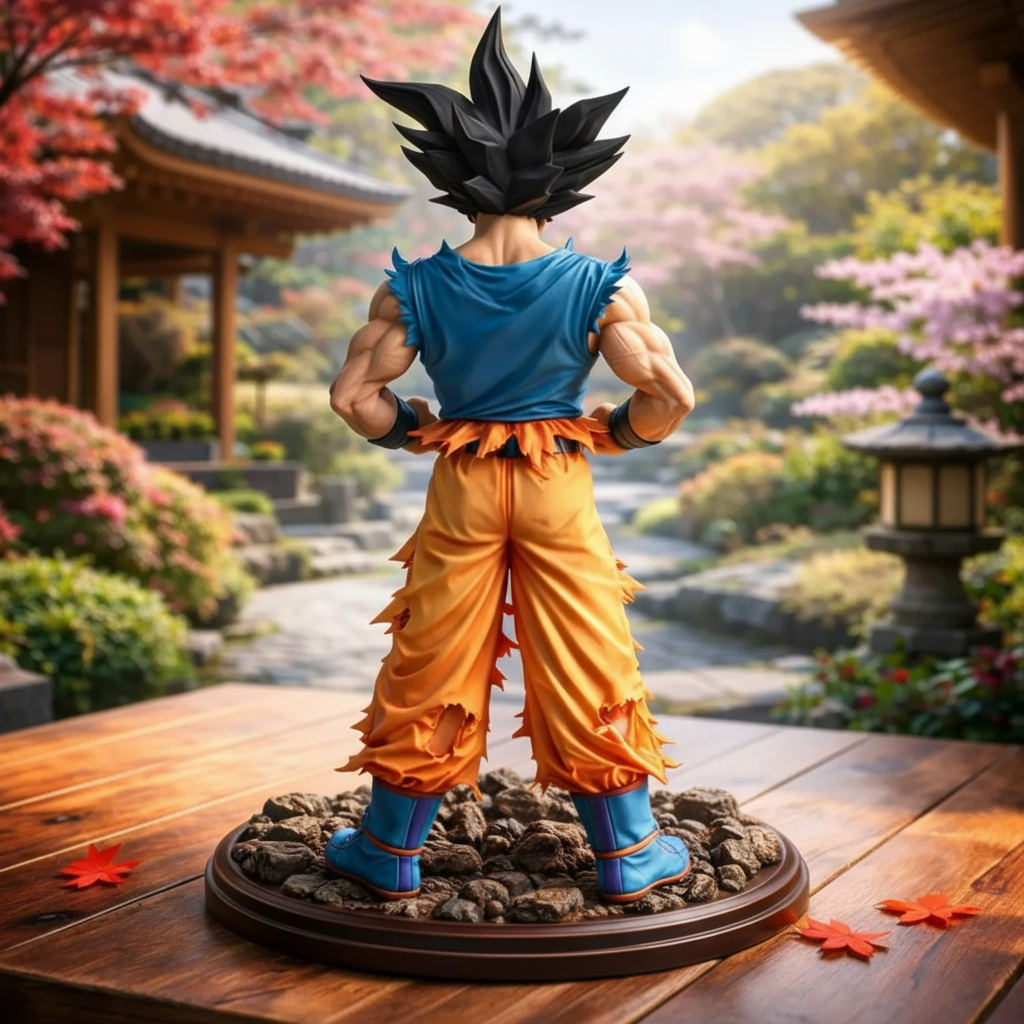 Goku Action Figure Statue Dragon Ball Z Anime Collectible Display Model