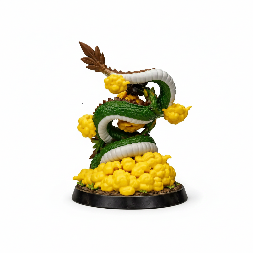 Goku Riding Shenron Dragon Ball Anime Manga Figurine Desk Decor Statue