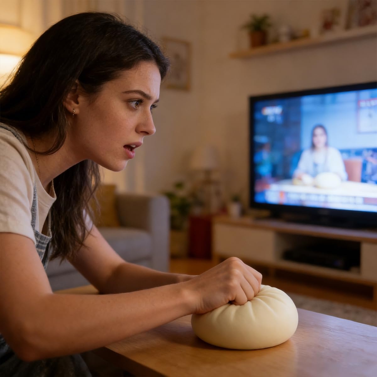 Jumbo Dumpling Squishy Desk Toy