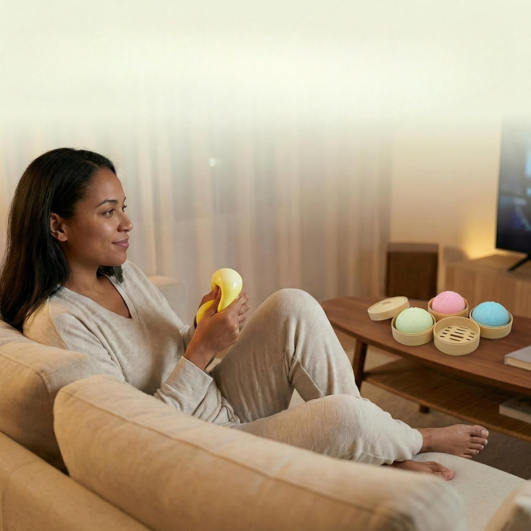 Jumbo Dumpling Squishy Fidget Toy