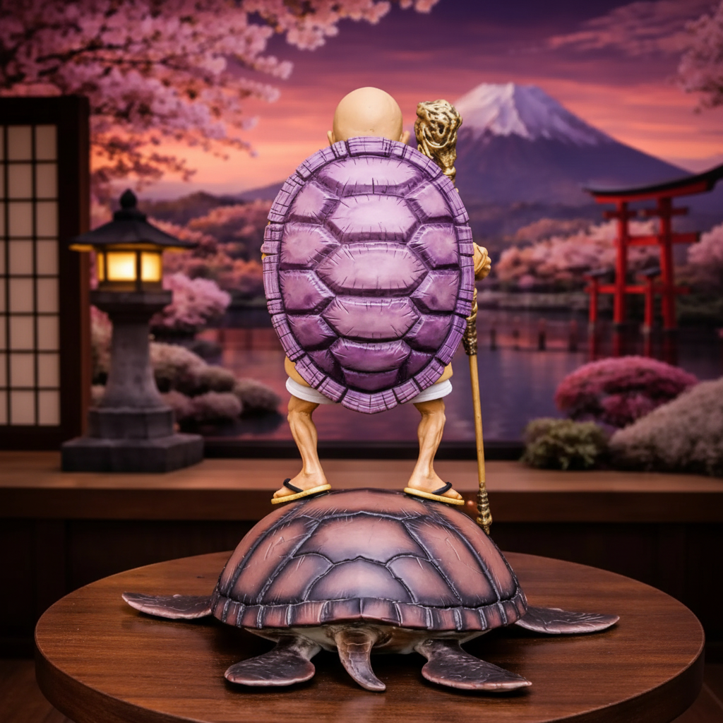 Master Roshi Figure Dragon Ball Anime Collectible Statue Display Model