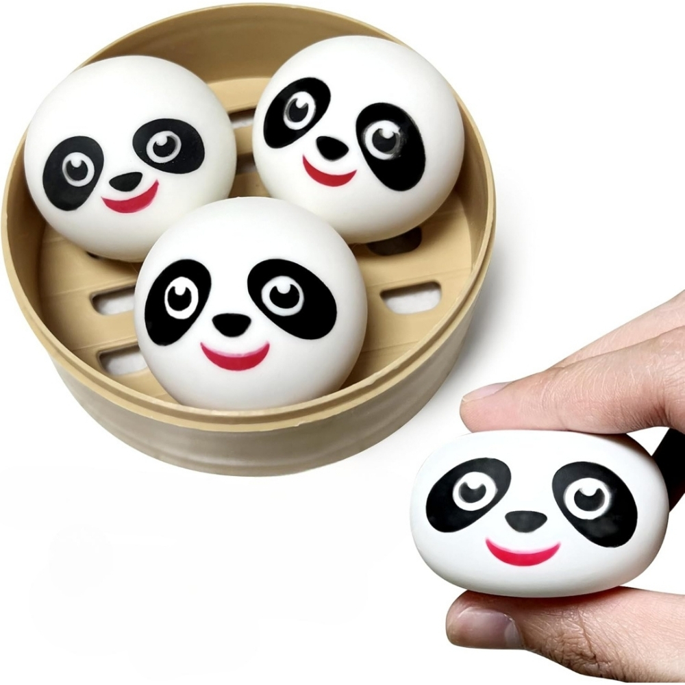 Mini Panda Dumpling Fidget Toy