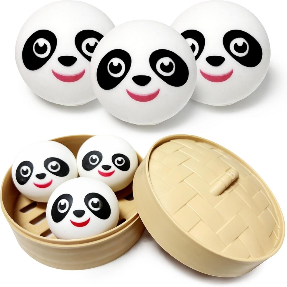 Mini Panda Dumpling Fidget Toy