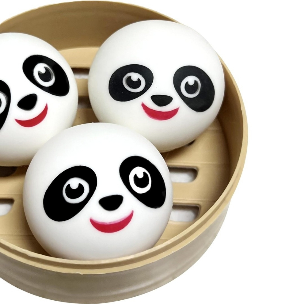 Mini Panda Dumpling Fidget Toy