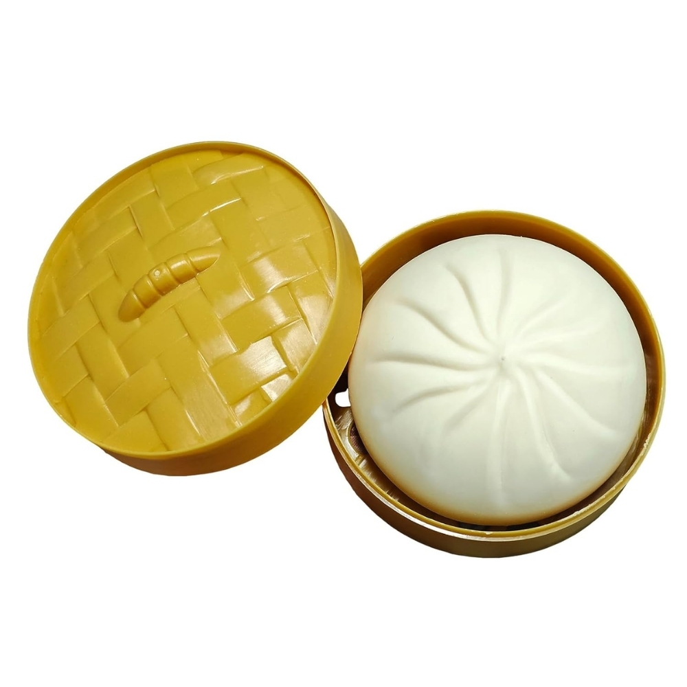 Oversized Dumpling Squishy Sensory Fidget Toy With Storage Box