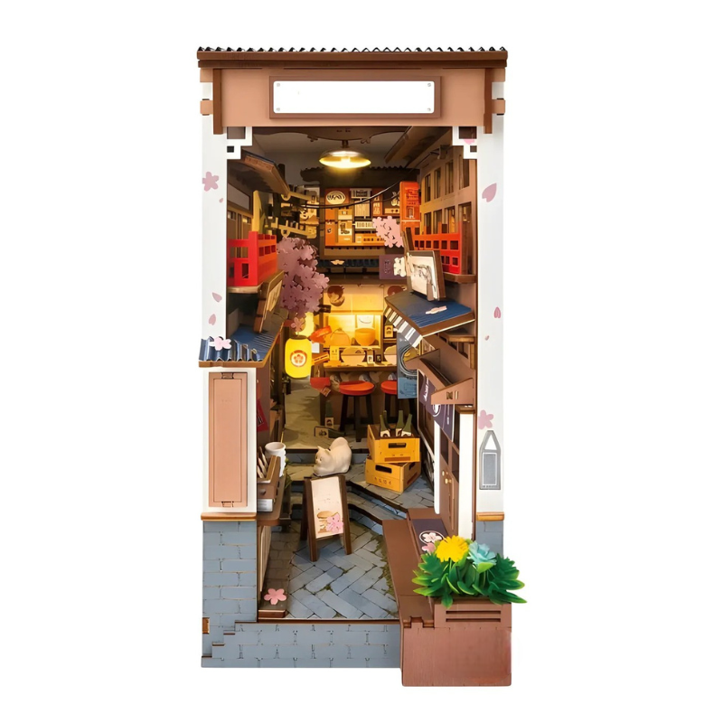 Sakura Wine Alley DIY Book Nook Shelf Insert Kit