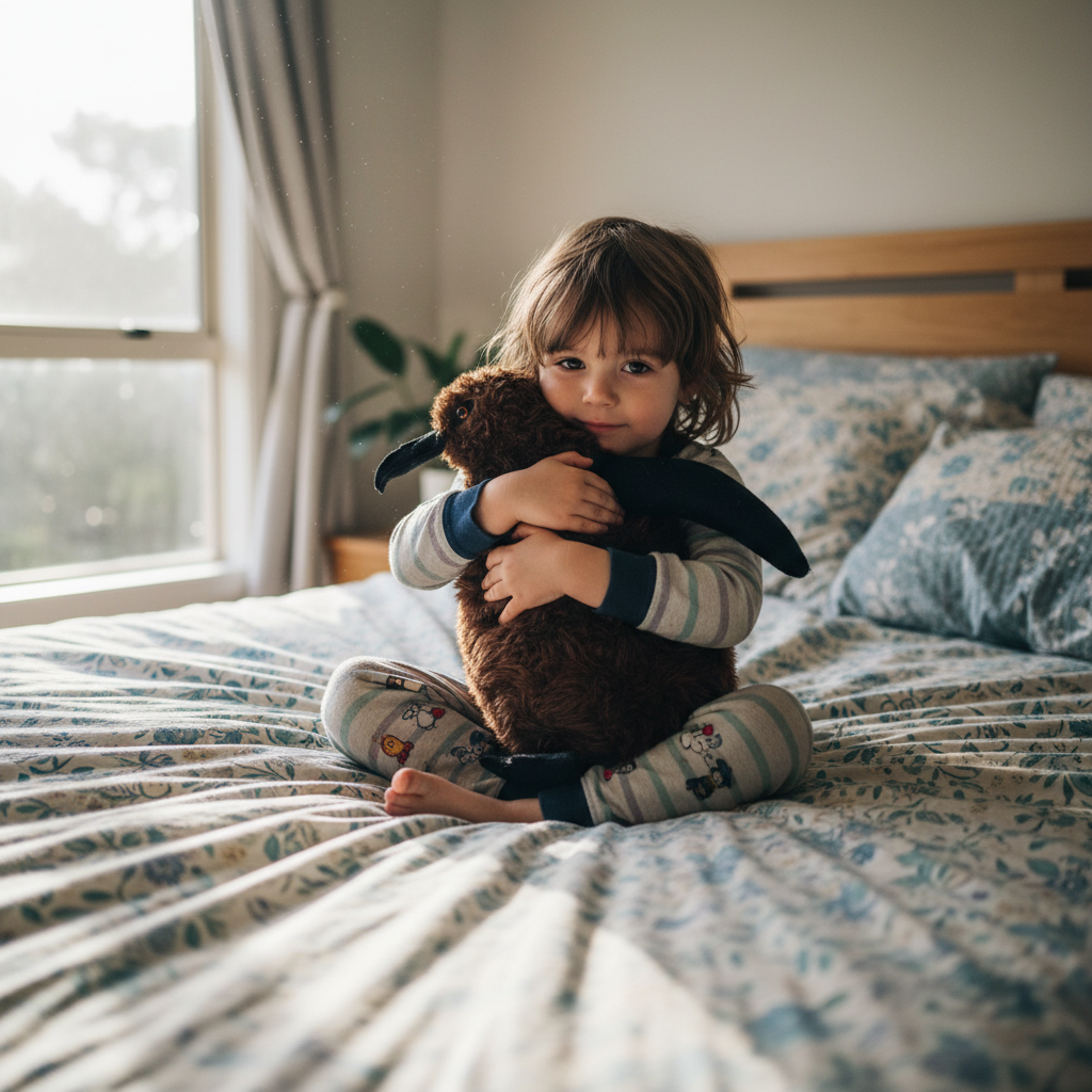 The Giant Fluffy Pesto Penguin Chick Plush Toy