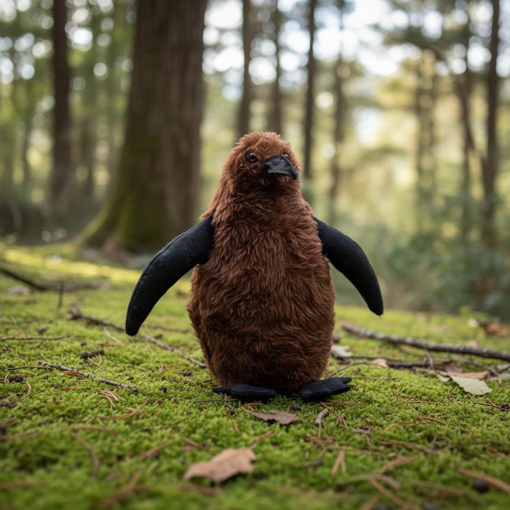 The Giant Fluffy Pesto Penguin Chick Plush Toy