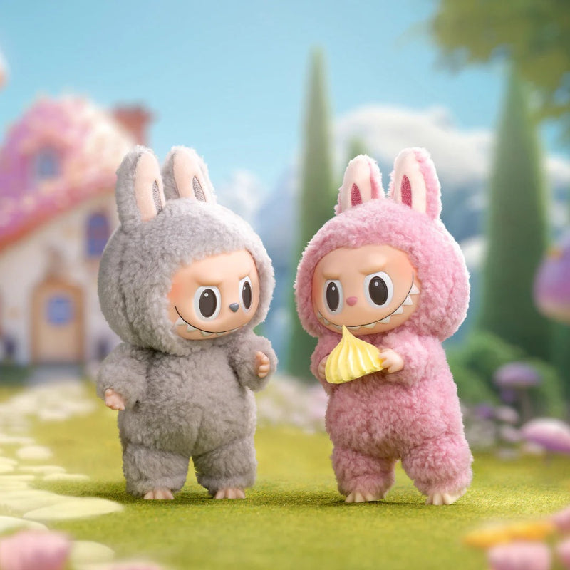 The Monsters Labubu Exciting Macarons Vinyl Face Plush Pendant