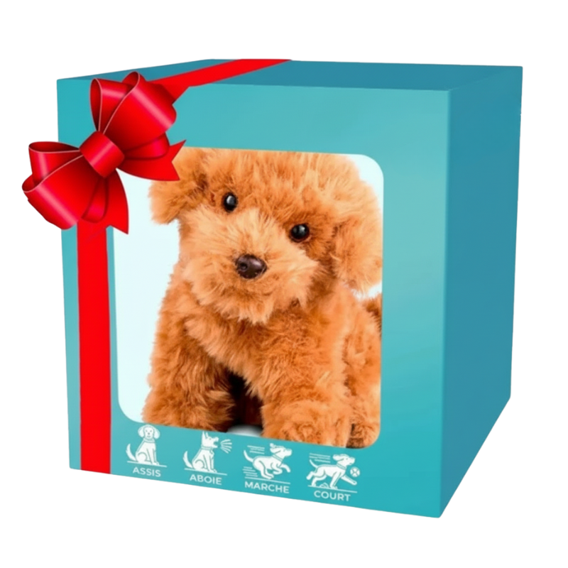 2025 Walking Barking Plush Dog Toy