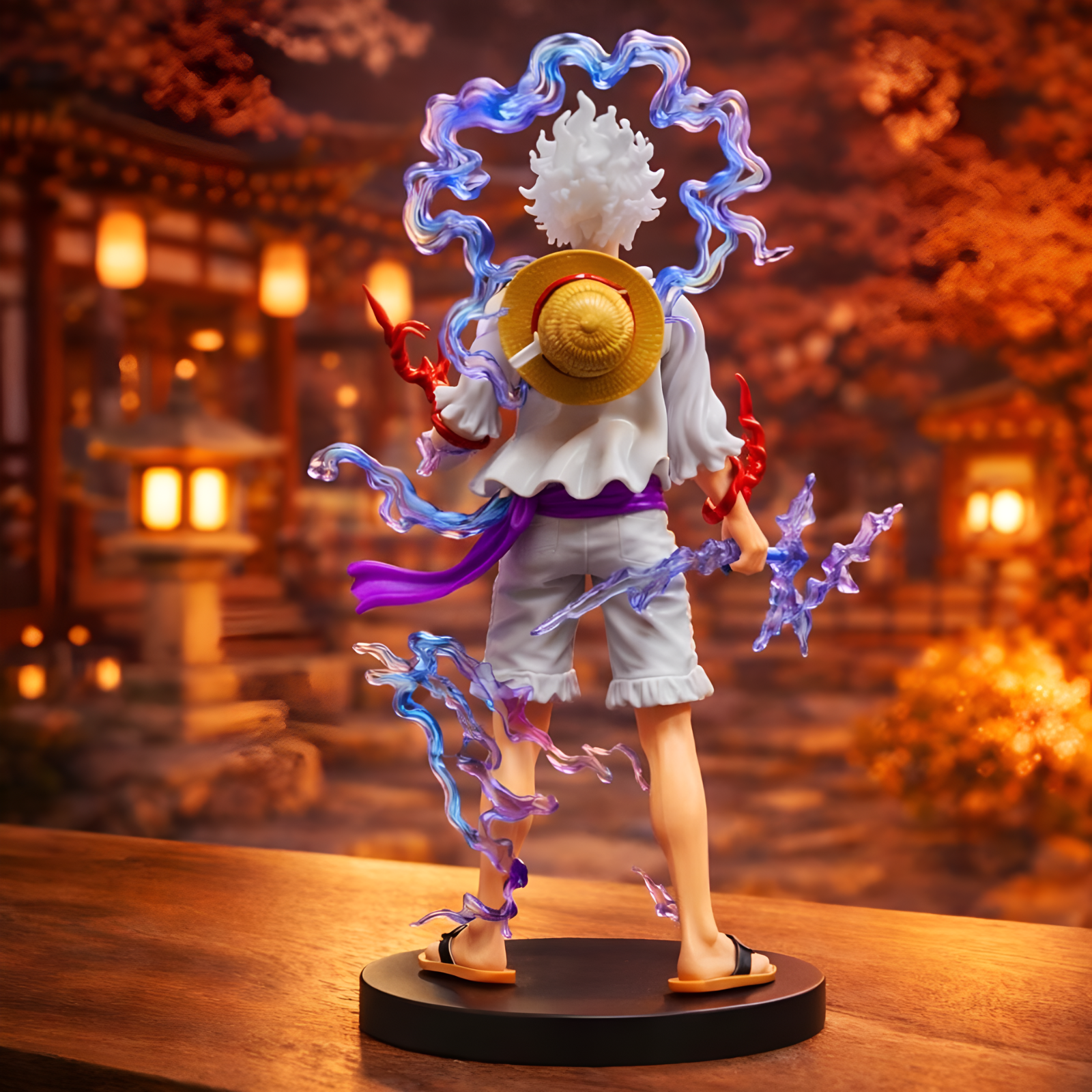 Gear 5 Luffy One Piece Anime Figure Character Statue Display Model