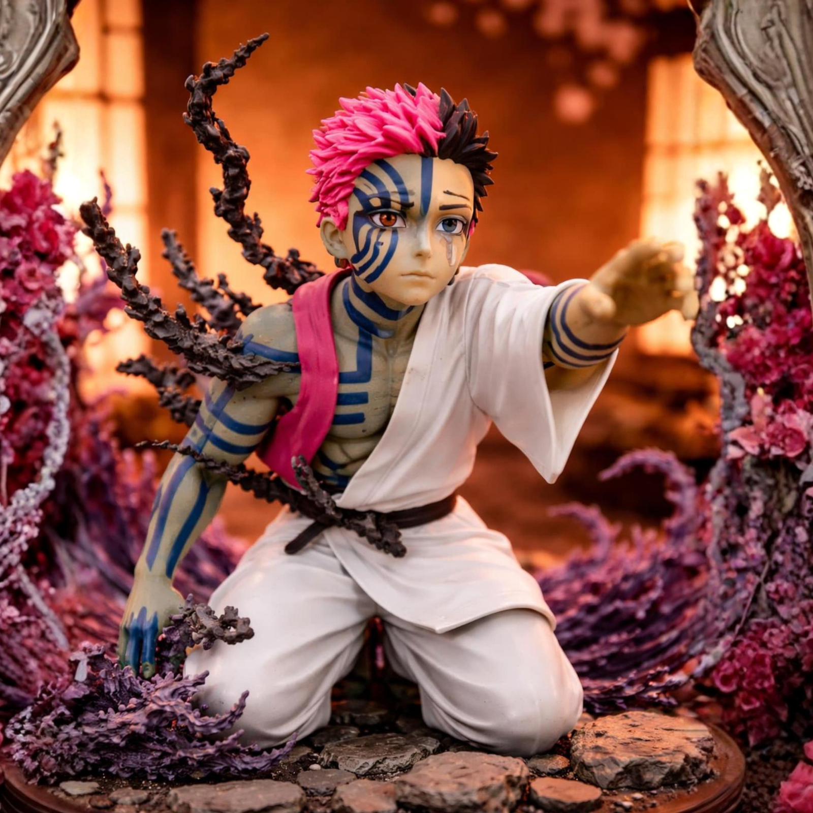 Akaza Kimetsu no Yaiba Demon Slayer Figure Anime Collectible