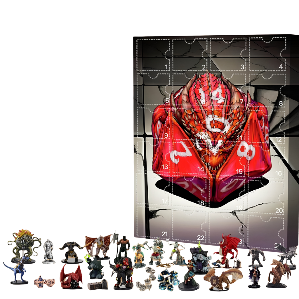 Dragon Themed Mini Figure Advent Calendar