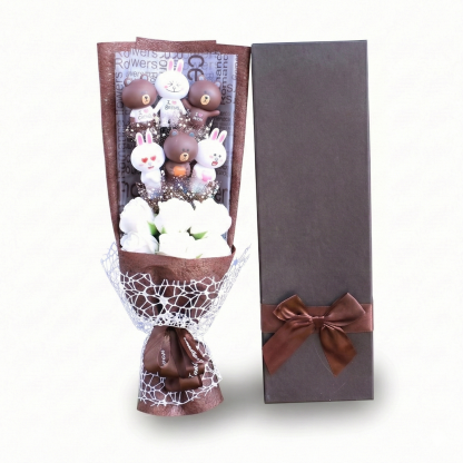 Valentine's Day Hello Kitty Bouquet Soap 