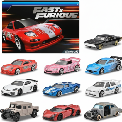 Set Of 10 Iconic Movie Cars Set