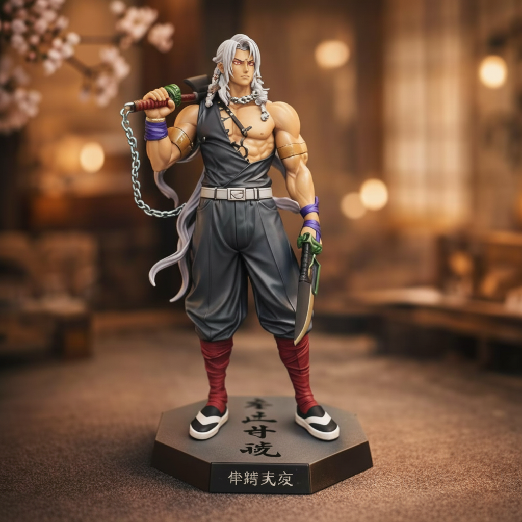 Tengen Uzui Demon Slayer Figure Collectible Statue