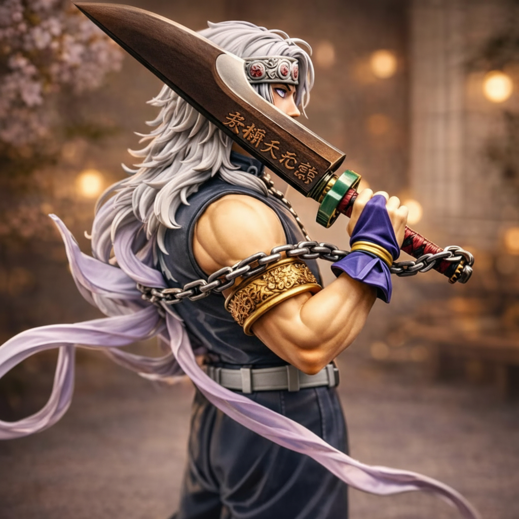 Tengen Uzui Demon Slayer Figure Collectible Statue