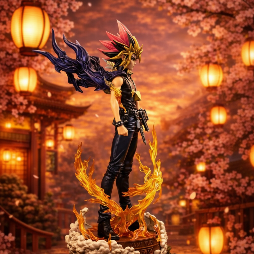 Yami Yugi Yu Gi Oh Anime Figure Statue Manga Display Model