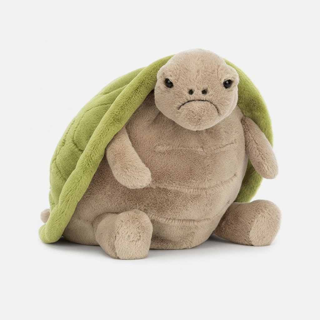 Timmy Turtle Seated Plush Figure