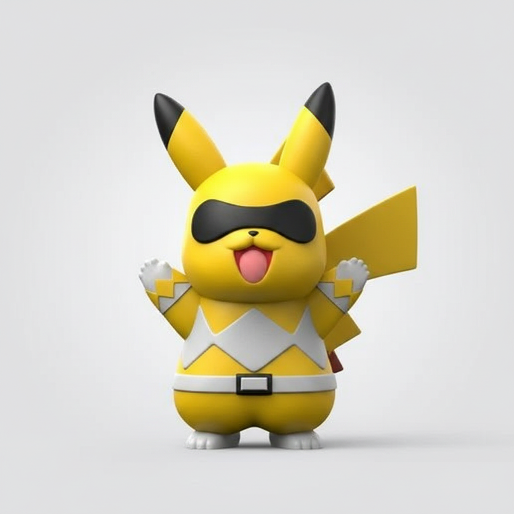 Ranger Style Creature Figure Toy Set