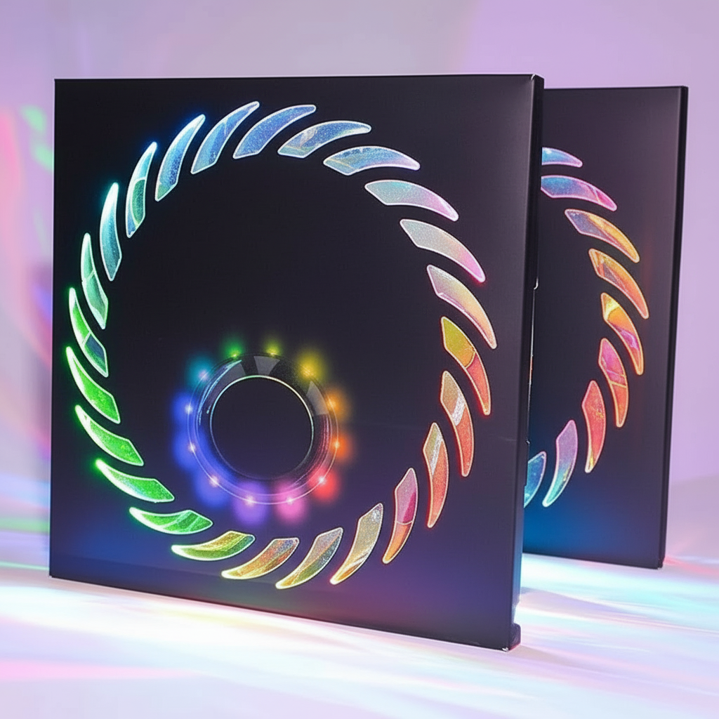 Flying Toy Ring With LED Lights For Kids