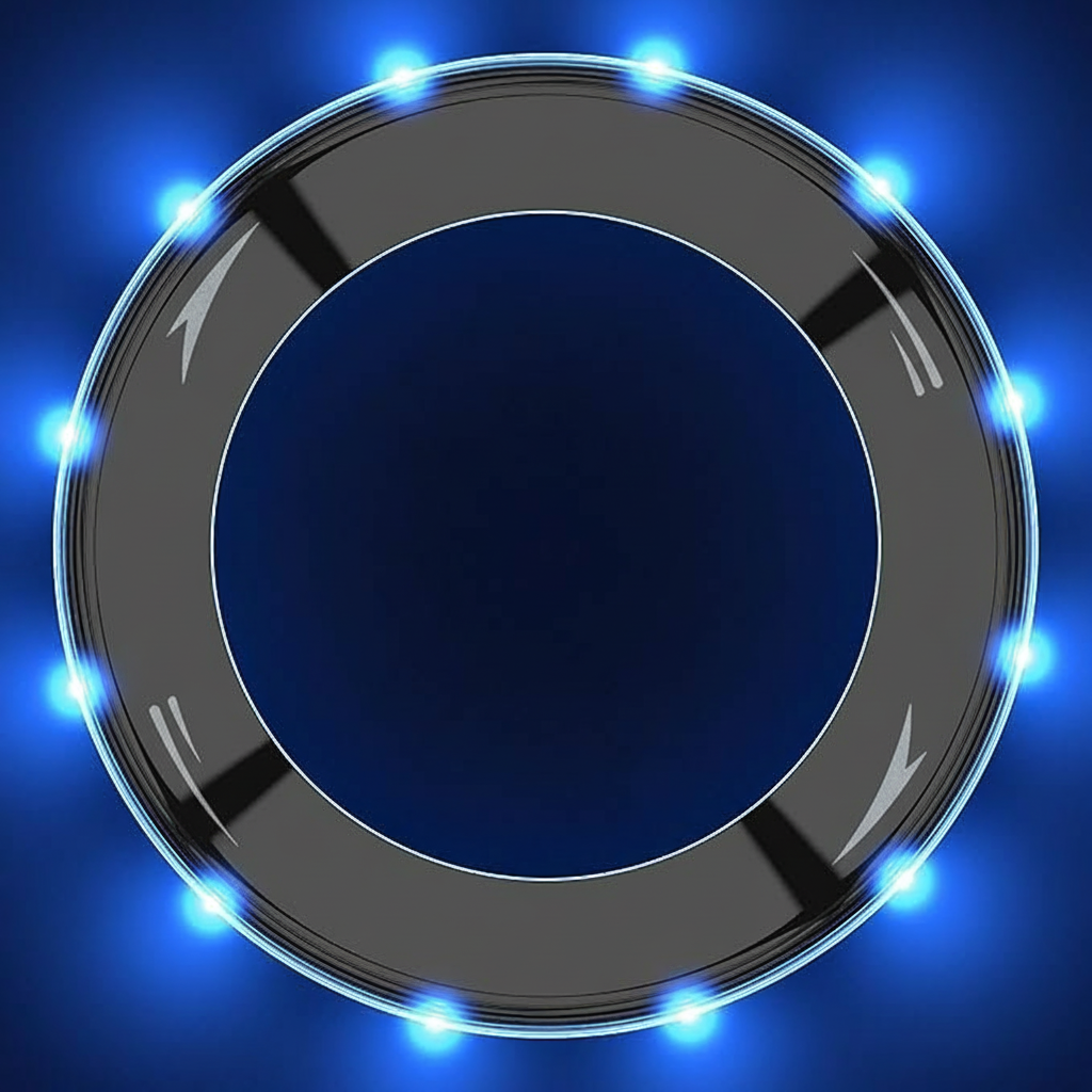 Flying Toy Ring With LED Lights For Kids