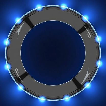 Flying Toy Ring With LED Lights For Kids