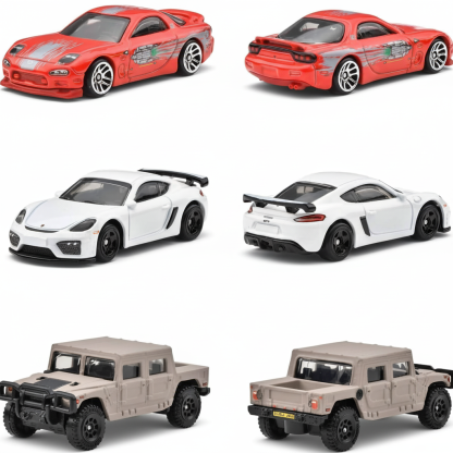 Set Of 10 Iconic Movie Cars Set