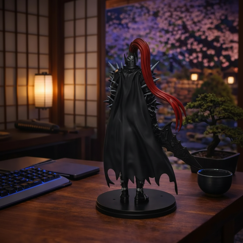 Solo Leveling Dark Knight Captain Yegritte Figure Anime Resin Collectible Display Statue