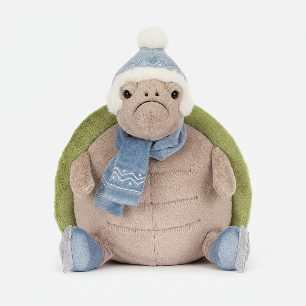 Timmy Turtle Seated Plush Figure