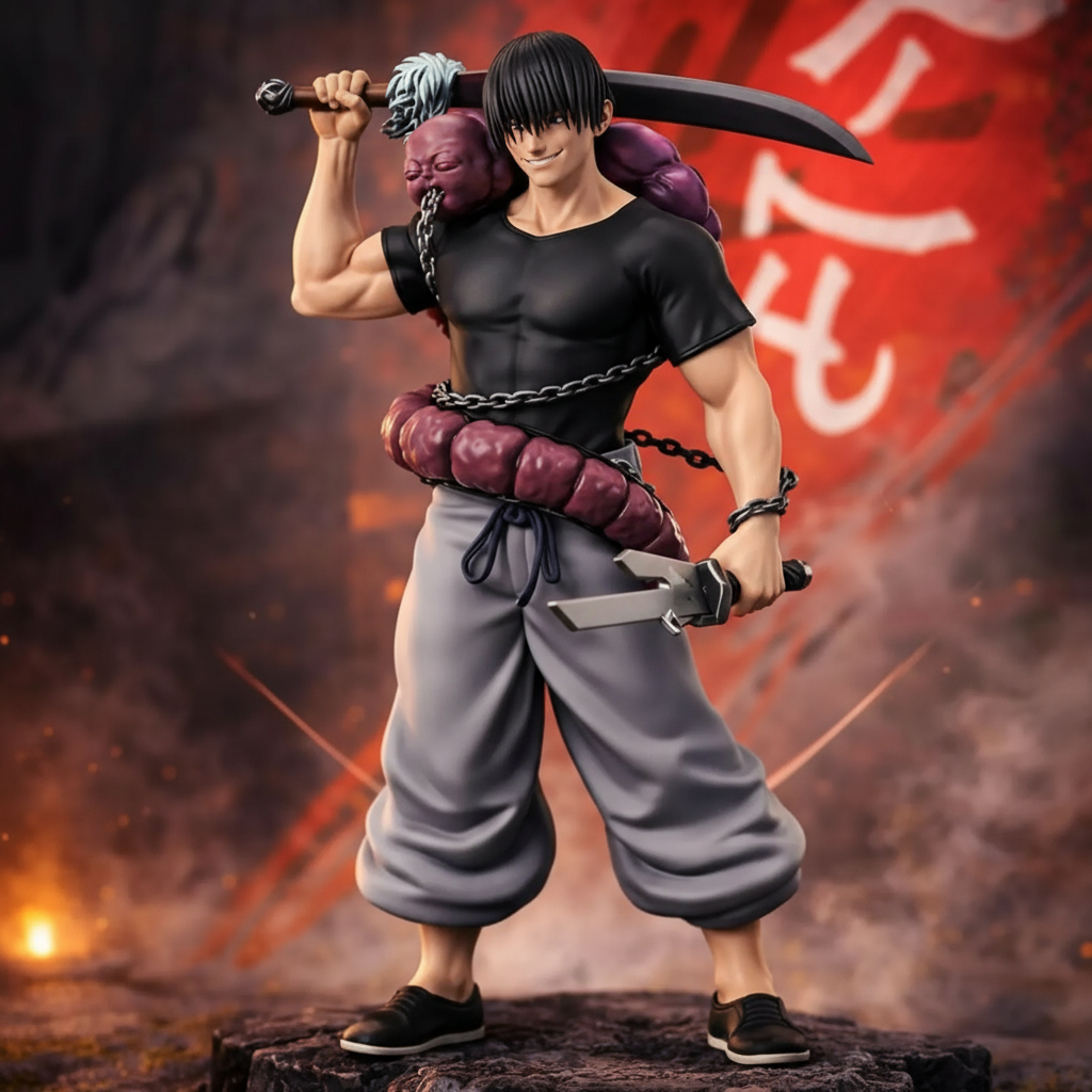 Toji Fushiguro Figure Jujutsu Kaisen Anime Statue Manga Decor