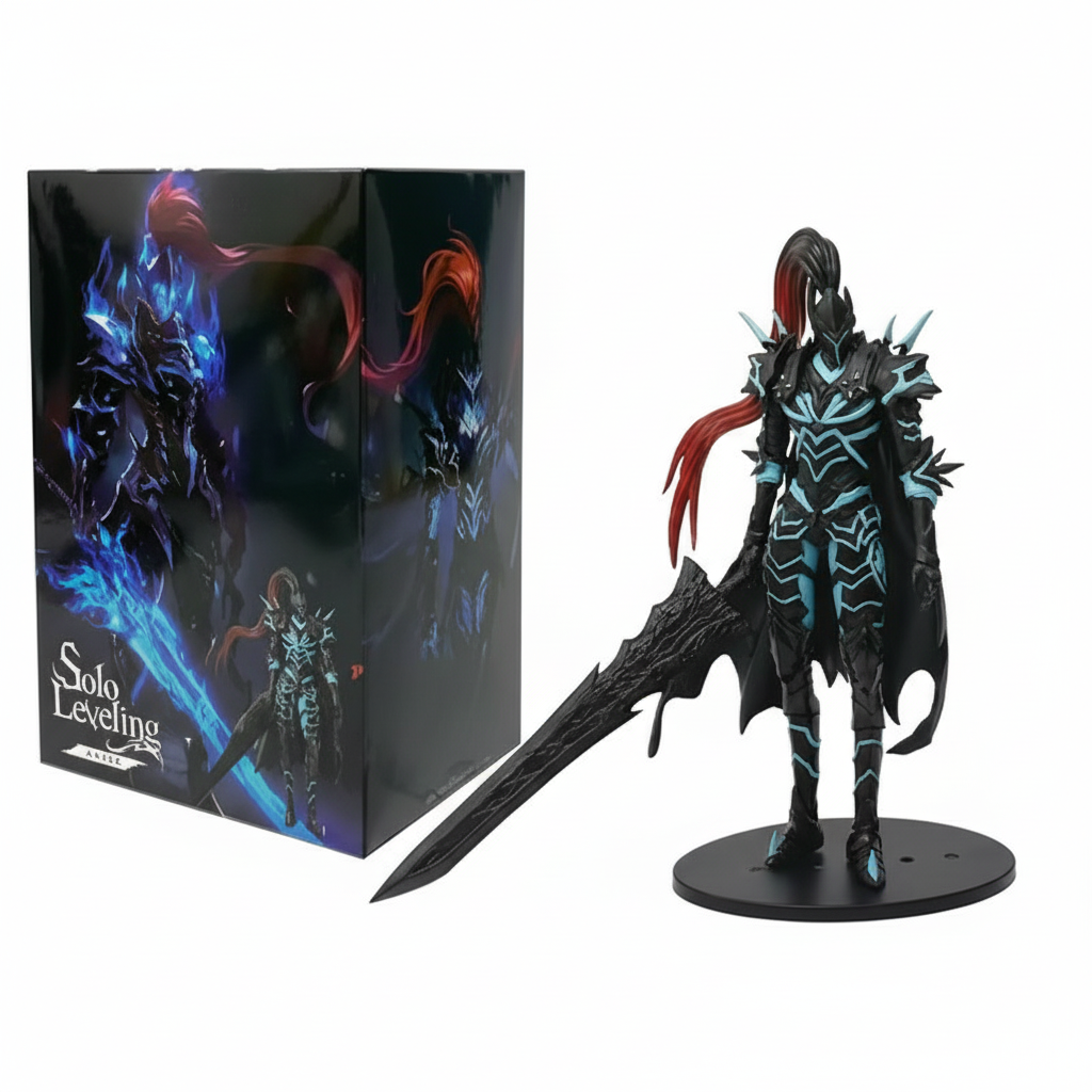 Solo Leveling Dark Knight Captain Yegritte Figure Anime Resin Collectible Display Statue