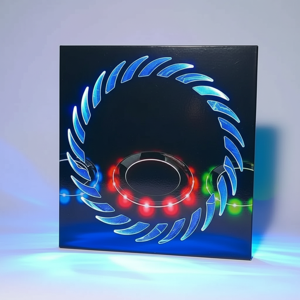 Flying Toy Ring With LED Lights For Kids