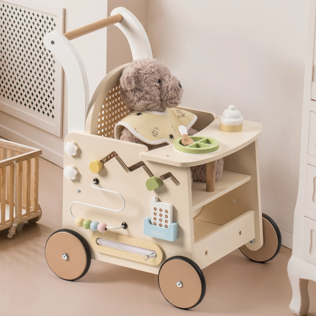Wooden Baby Push Walker 