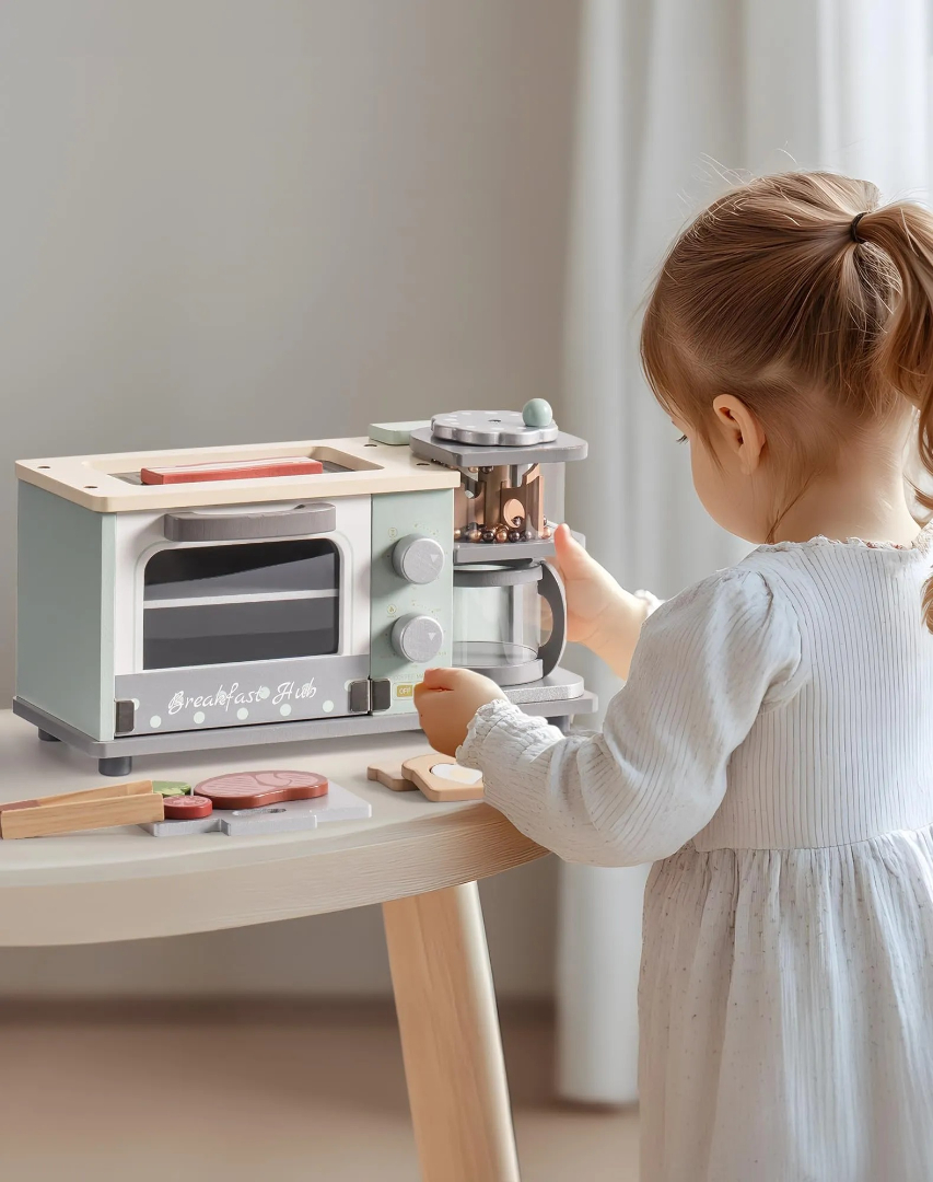 Wooden Breakfast Set 