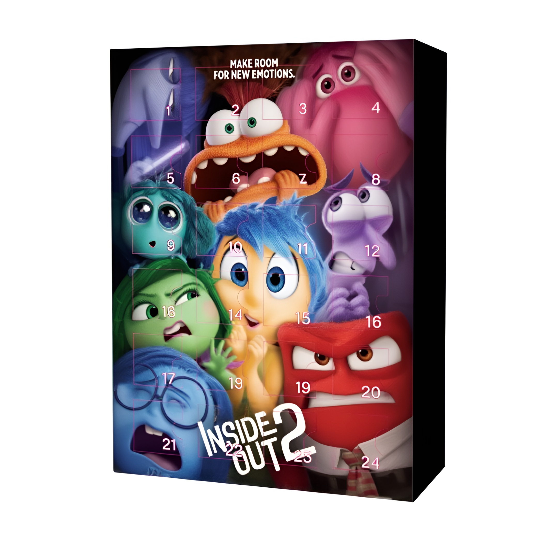 Inside Out 2 Christmas Puzzle Advent Calendar For Kids